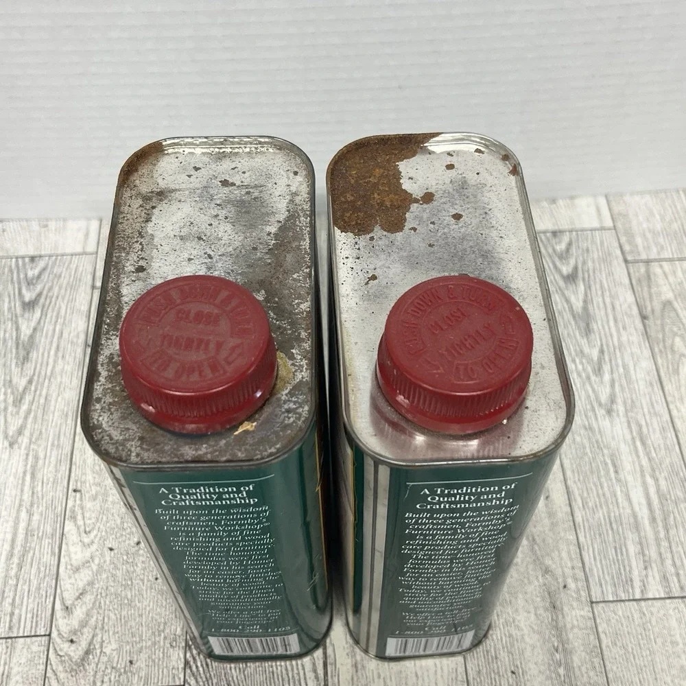 Discontinued Formby's Conditioning Furniture  Lot 2 Cans 32 oz 1 Qt